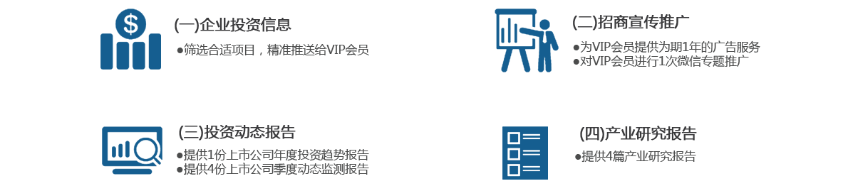 区域发展&ldquo;产业规划+招商策划+招商代理&rdquo;一体化服务